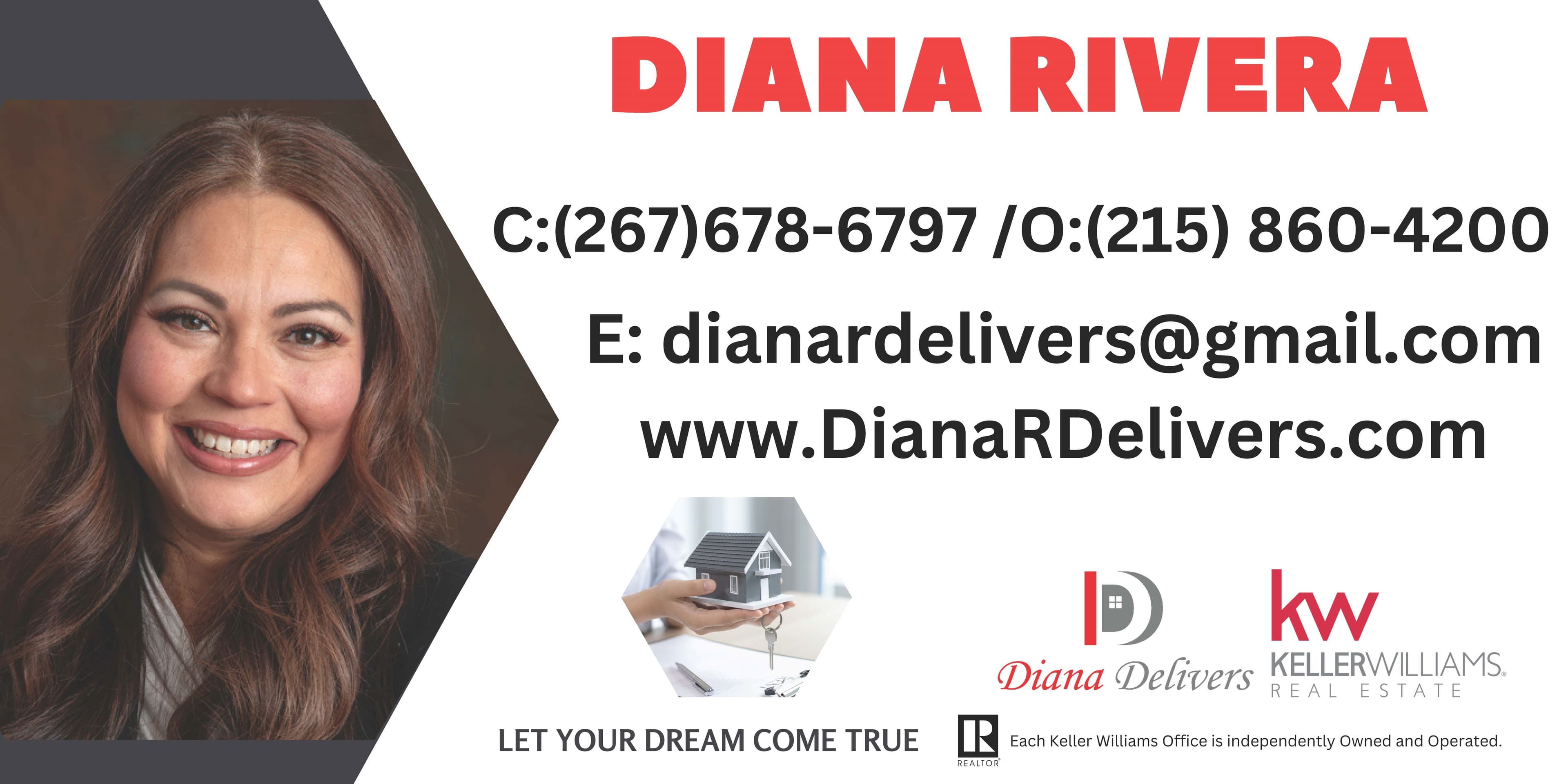 Diana R Delivers logo